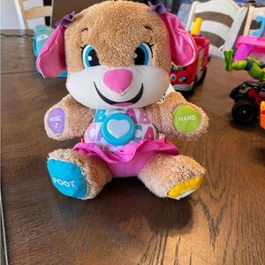 Fisher-Price Laugh & Learn Smart Stages Sis – Educational Plush Toy